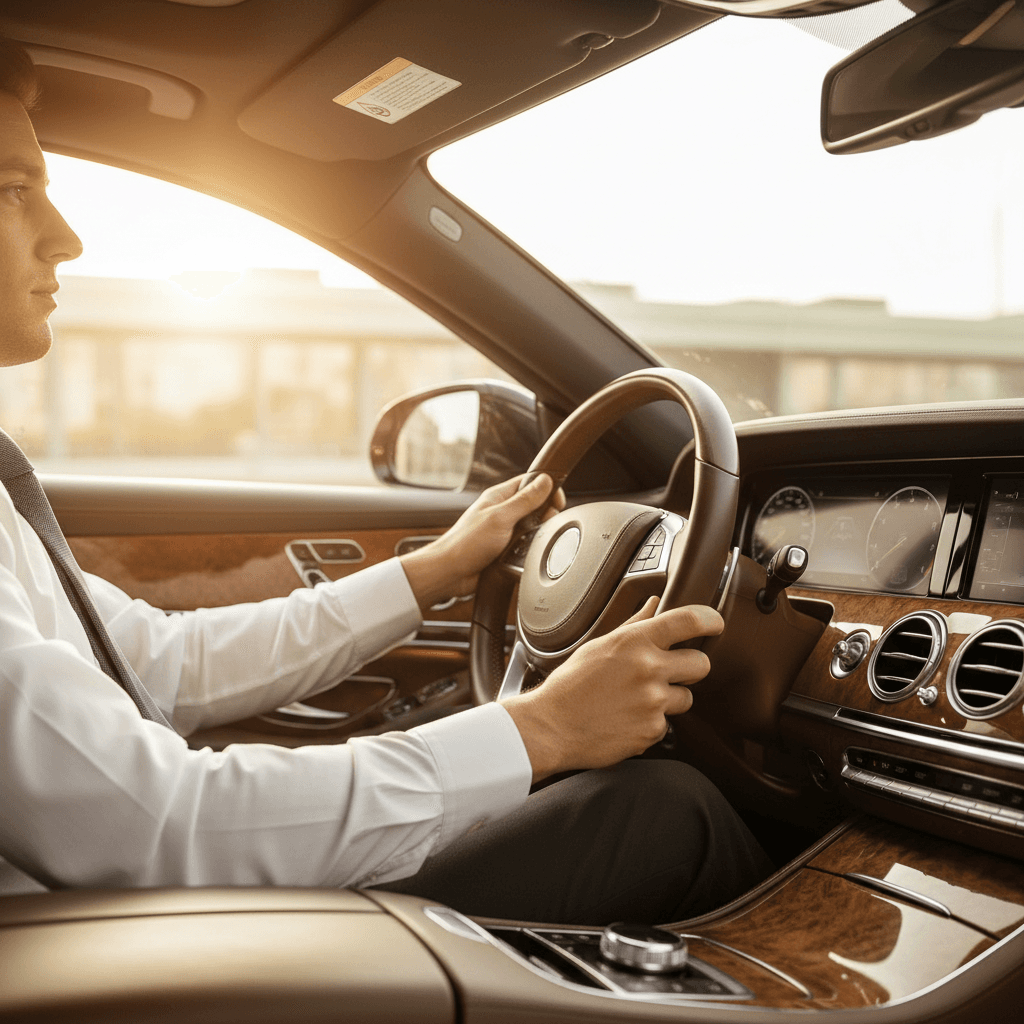 Binsoul driver ready to serve